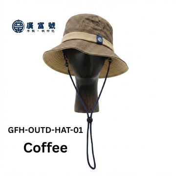 Flying Banana Sports & Outdoor Hats Coffee Guang Fu Hao Outdoor Hat - Made in Taiwan Guang Fu Hao Outdoor Hat - Made in Taiwan