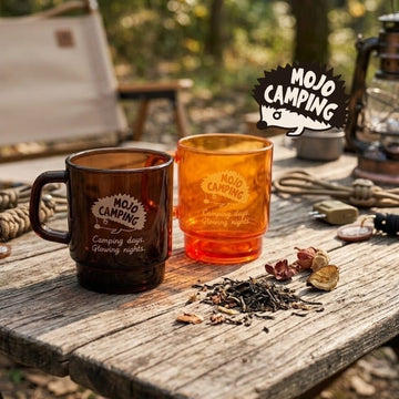 Mojo Cups, Mugs & Glasses Mojo Taiwan Travel Cup Heat Resistent Brown Orange Colour Mojo Taiwan Travel Cup