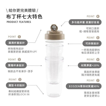Oolab Vacuum Flasks Oolab Double Wall Double Cup EcoZen Tumbler 720ml Oolab Double Wall Double Cup EcoZen Tumbler 720ml