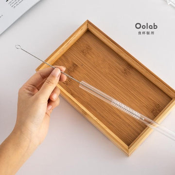 Oolab Drinkware Accessories Oolab Straw Cleaning Brush Kit Oolab Straw Cleaning Brush Kit