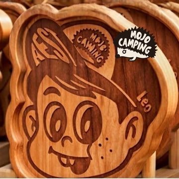 Mojo Desk Organizers Mojo Taiwan Roy Leo Character Mini Wooden Tray Mojo Taiwan Roy Leo Character Mini Wooden Tray