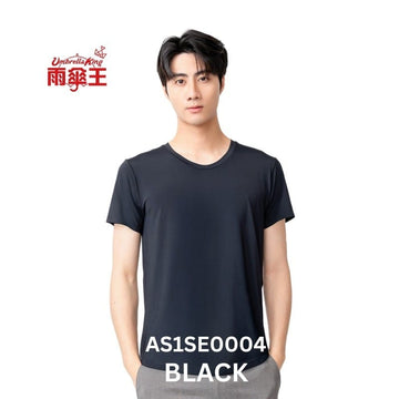 Umbrella King T-Shirts Black / S Umbrella King BigRed Instant Cooling 100% Cotton Man T-Shirt Umbrella King BigRed Instant Cooling 100% Cotton Man T-Shirt