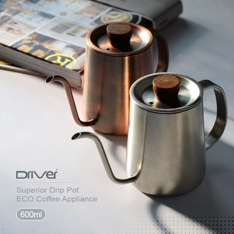 Driver Coffee & Tea Sets DRIVER Superior Silver Coffee Kettle 600ml DRIVER Superior Silver Coffee Kettle 600ml