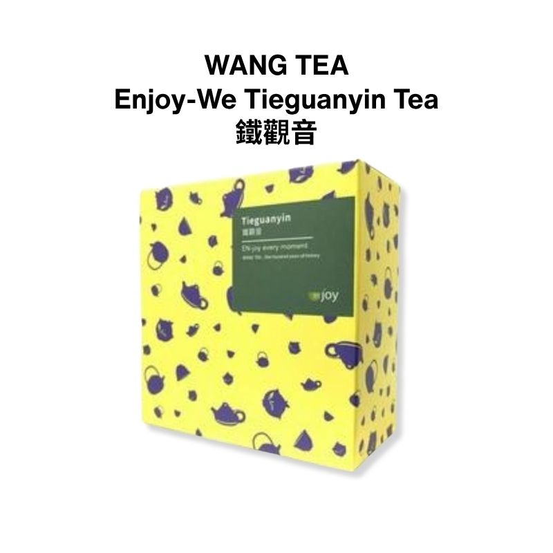 WANG TEA Enjoy-We Taiwan Premium Full Leaves Tea Oolong Tie Guan Yin 10 Tea Bags x 4g