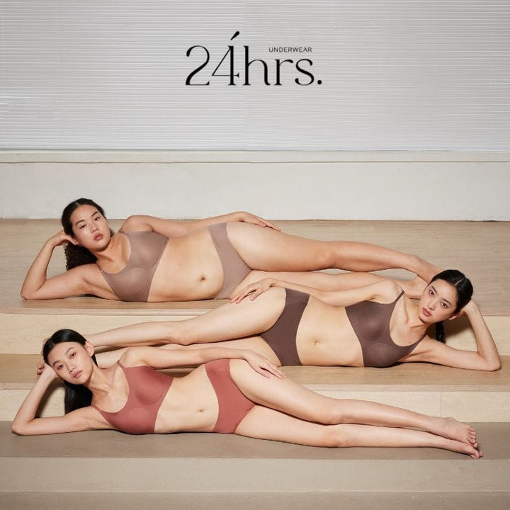 24HRS Bras 24HRS Classic Maillard Series Bra Thin Straps FREE & PLUS+ Size Seamless Bra 24HRS Classic Maillard Series Bra Thin Straps FREE & PLUS+ Size Seamle