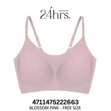 24HRS Bras Blossom Pink Free 24HRS Classic Maillard Series Bra Thin Straps FREE & PLUS+ Size Seamless Bra 24HRS Classic Maillard Series Bra Thin Straps FREE & PLUS+ Size Seamle