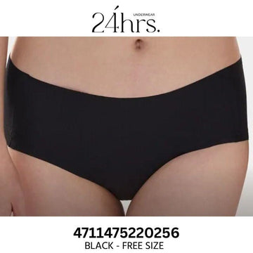 24HRS Panties Black 24HRS Cooling Panty Free Size 2 Pieces/ Set 24HRS Cooling Panty Free Size 2 Pieces/ Set