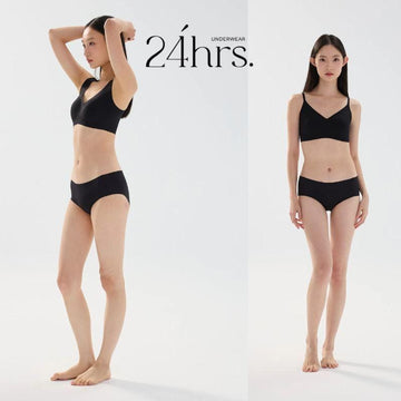 24HRS Bralettes 24HRS Cooling Series Bra Thin & Wide Straps Cooling Memory Free Size Bra 24HRS Cooling Series Bra Thin & Wide Straps Cooling Memory Free Size B