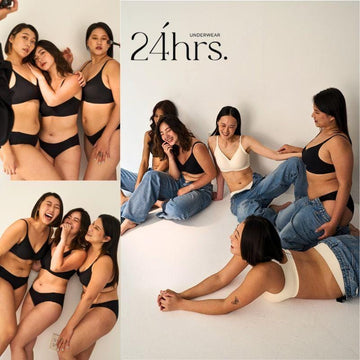 24HRS Bralettes 24HRS V-Neck Series Bra FREE & PLUS+ Size Push Up Effect Seamless Bra 24HRS V-Neck Series Bra FREE & PLUS+ Size Push Up Effect Seamless Bra