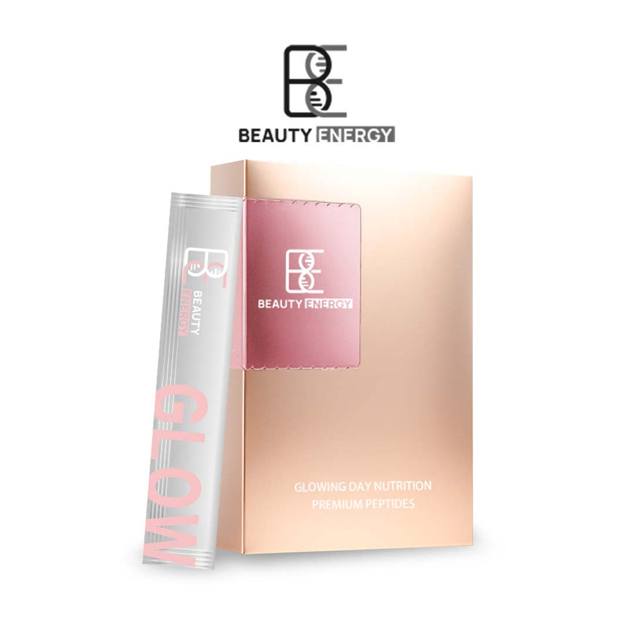 Beauty Energy product packaging with a tube and box on a white background