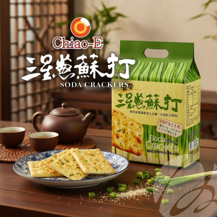 Chiao E Yilan SanXing Green Onion Soda Cracker (234g)