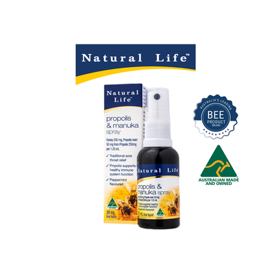 Natural Life Propolis & Manuka Honey Throat Spray