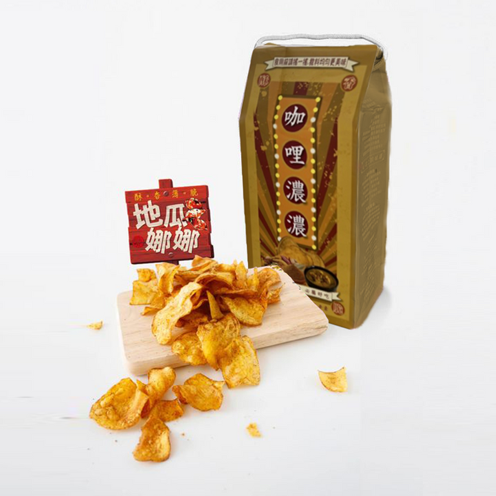 Sweet Potato Chips - Curry Flavour  (Taiwan)