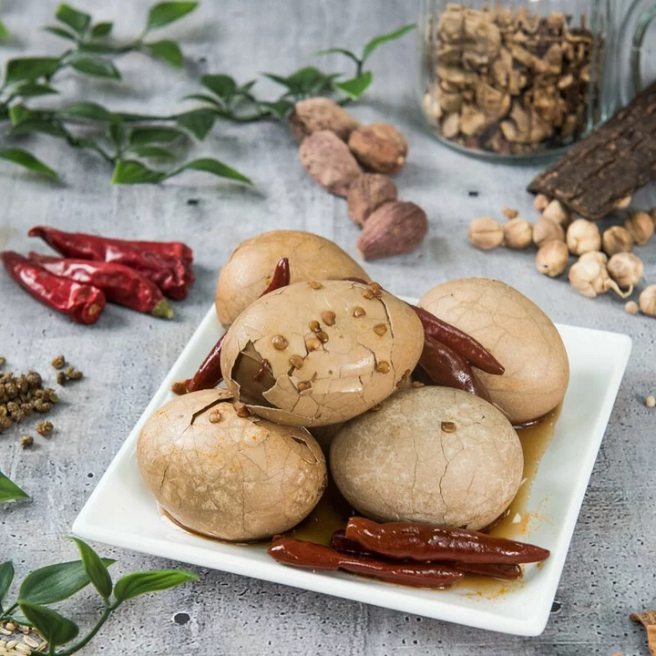 Sheriff Tea Egg Original/Spicy Tea Egg -【所長茶葉蛋】原味/辣味茶葉蛋 (8入)Taiwan Agriculture Products