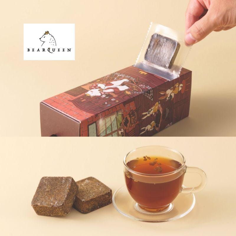Bear Queen Tea Bear Queen Brown Sugar Ginger Tea 10pcs Bear Queen Brown Sugar Ginger Tea 10pcs