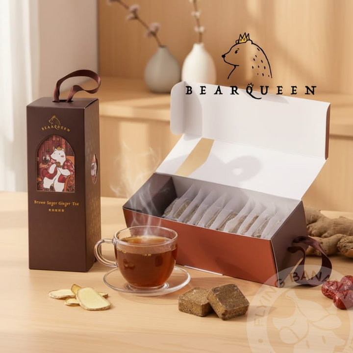 Bear Queen Tea Bear Queen Brown Sugar Ginger Tea 10pcs Bear Queen Brown Sugar Ginger Tea 10pcs