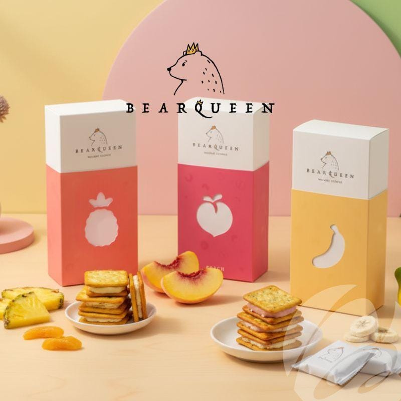 Bear Queen Biscuits, Cookies & Wafers Bear Queen Flavored Nougat Cracker 8 pcs Bear Queen Flavored Nougat Cracker 8 pcs