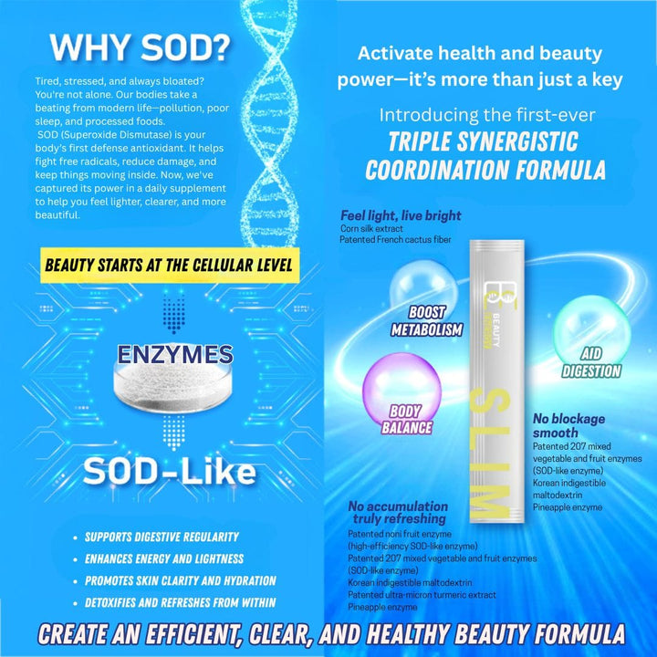 Beauty Energy Well Being Beauty Energy -SLIM- SOD Clear & Bright Jelly for Digestion Beauty Energy -SLIM- SOD Clear & Bright Jelly for Digestion