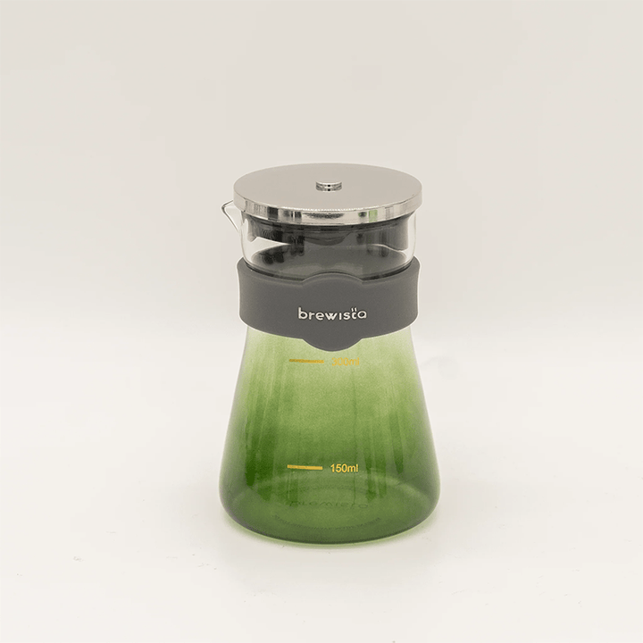 Brewista Dark Green Brewista Artisan 400ml Glass Server Brewista Artisan 400ml Glass Server