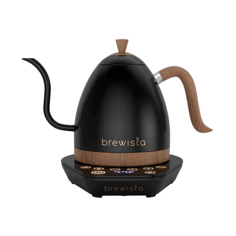 Brewista Matte Black Brewista Artisan 600ml Gooseneck Variable Kettle Brewista Artisan 600ml Gooseneck Variable Kettle