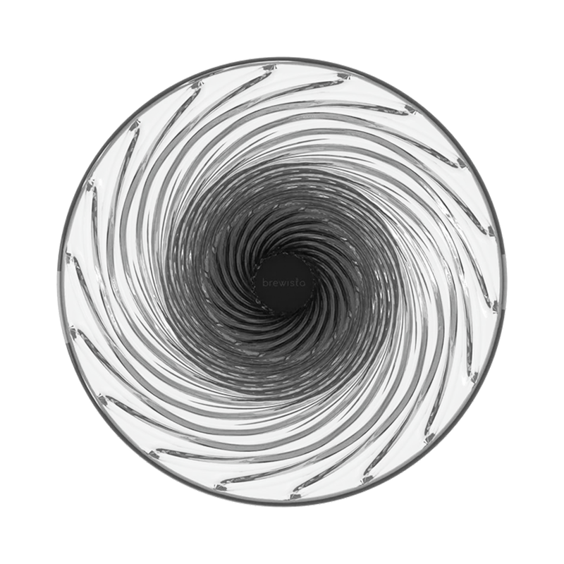 Brewista Brewista Artisan Tornado Duo Double Wall Glass Dripper (1- 2cups) Brewista Artisan Tornado Duo Double Wall Glass Dripper (1- 2cups)