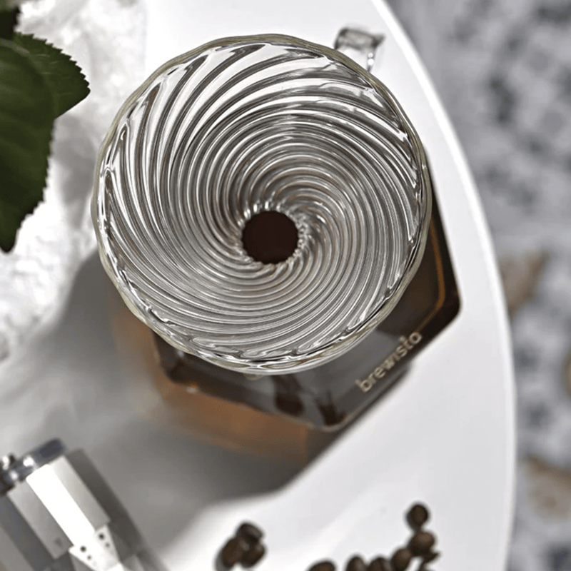 Brewista Brewista Artisan Tornado Duo Double Wall Glass Dripper (1- 2cups) Brewista Artisan Tornado Duo Double Wall Glass Dripper (1- 2cups)