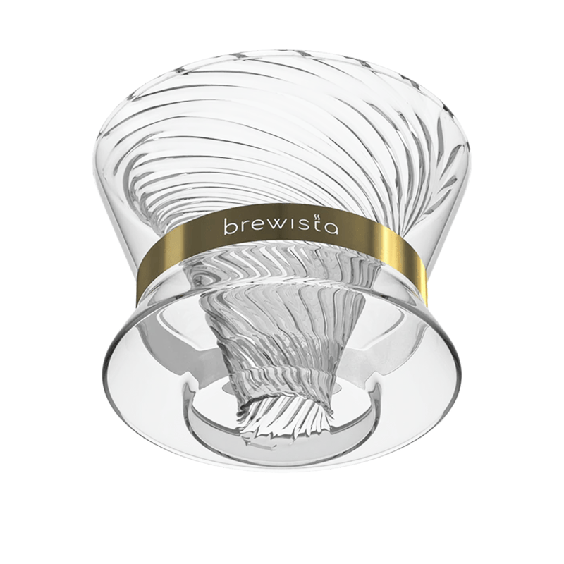 Brewista Brewista Artisan Tornado Duo Double Wall Glass Dripper (1- 2cups) Brewista Artisan Tornado Duo Double Wall Glass Dripper (1- 2cups)