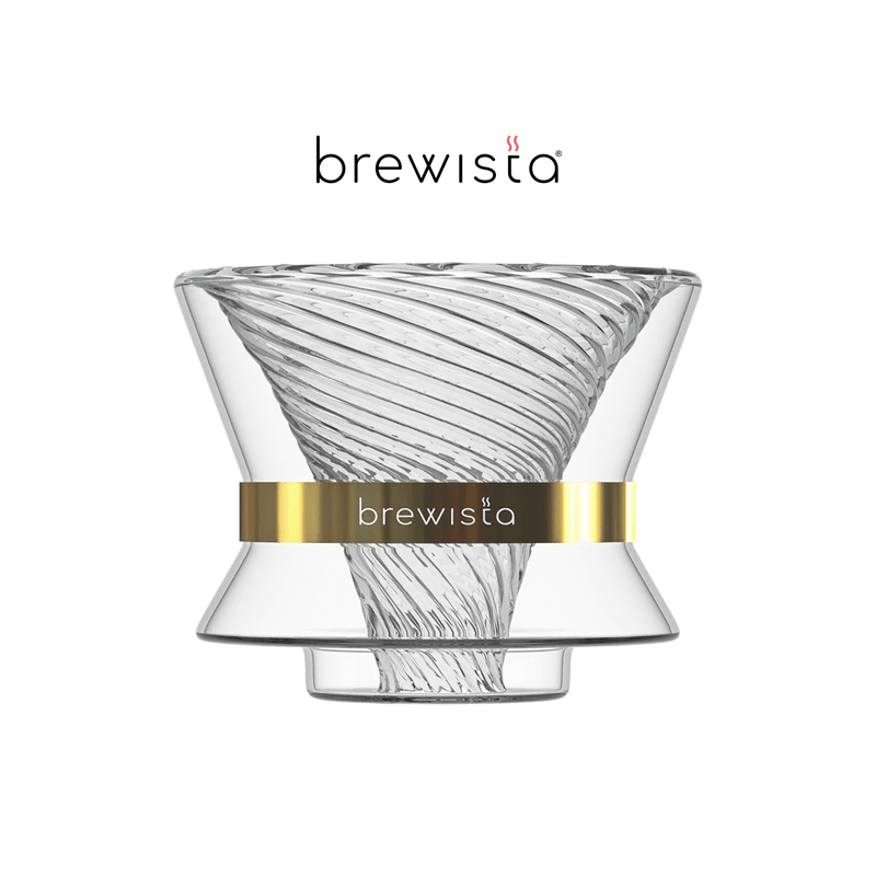 Brewista Brewista Artisan Tornado Duo Double Wall Glass Dripper (1- 2cups) Brewista Artisan Tornado Duo Double Wall Glass Dripper (1- 2cups)