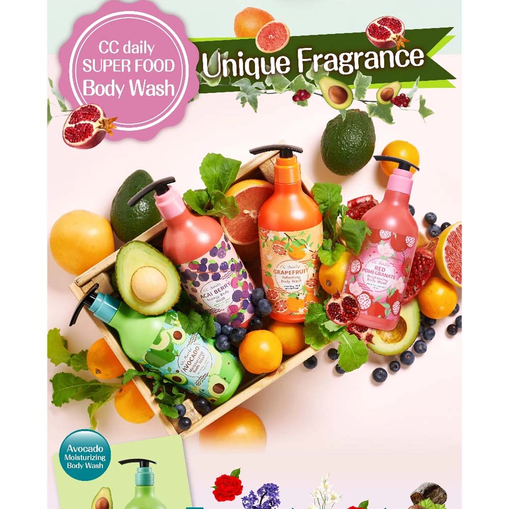 CC Daily Body Wash CC daily Acai Berry Energy Body Wash CC daily Acai Berry Energy Body Wash