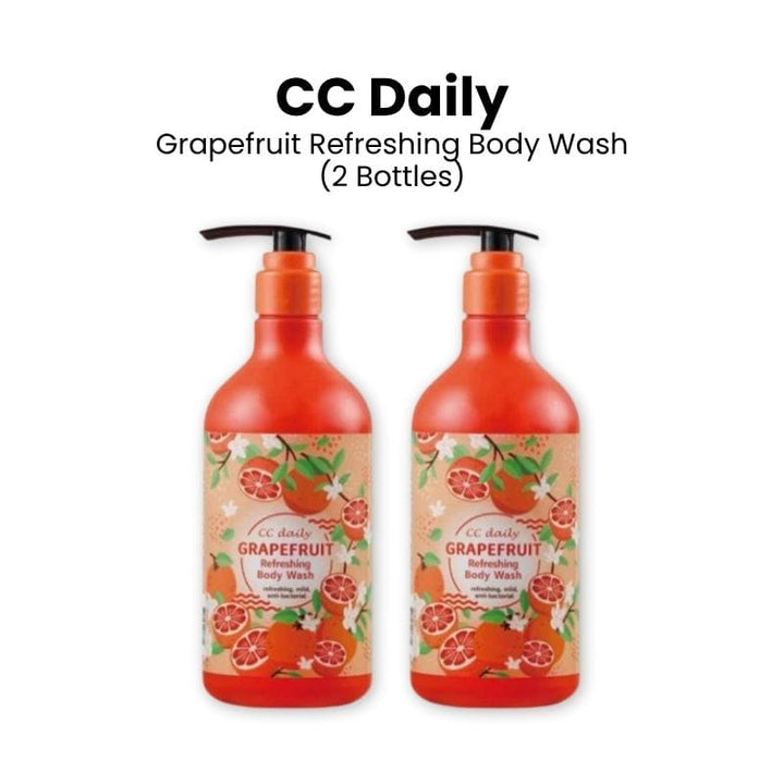 CC Daily Body Wash 2 Bottles CC daily Grapefruit Refreshing Body Wash - Black Friday 2nd Bottle 50% OFF CC daily Grapefruit Refreshing Body Wash - Black Friday 2nd Bottle 50% OFF