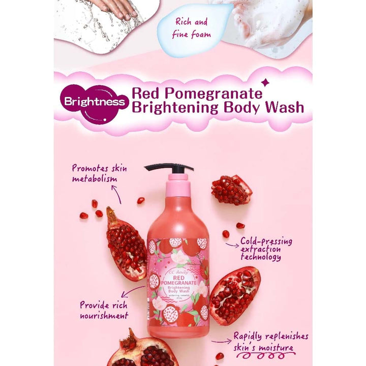 CC Daily Body Wash CC daily Red Pomegranate Brightening Body Wash CC daily Red Pomegranate Brightening Body Wash