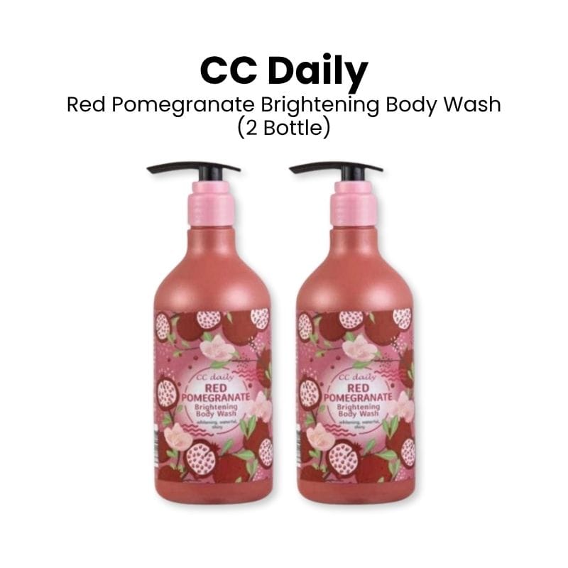 CC Daily Body Wash 2 Bottles CC daily Red Pomegranate Brightening Body Wash - Black Friday 2nd Bottle 50% OFF CC daily Red Pomegranate Brightening Body Wash - Black Friday 2nd Bottle 50% OFF