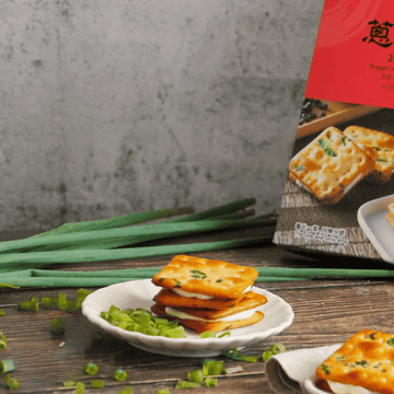 ChiaTe Snacks ChiaTe Nougat Green Onion Cookies  - Fresh from Taiwan ChiaTe Nougat Green Onion Cookies  - Fresh from Taiwan