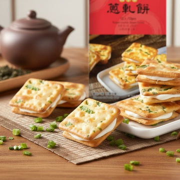 ChiaTe Snacks ChiaTe Nougat Green Onion Cookies  - Fresh from Taiwan ChiaTe Nougat Green Onion Cookies  - Fresh from Taiwan
