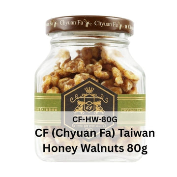 Chyuan Fa Nuts Honey Walnut Chyuan Fa Taiwan Camellia Flower Pollen Honey Walnuts | Honey Walnuts 80g | Cashews Nuts 90g Chyuan Fa Taiwan Camellia Flower Pollen Honey Walnuts | Honey Walnuts 