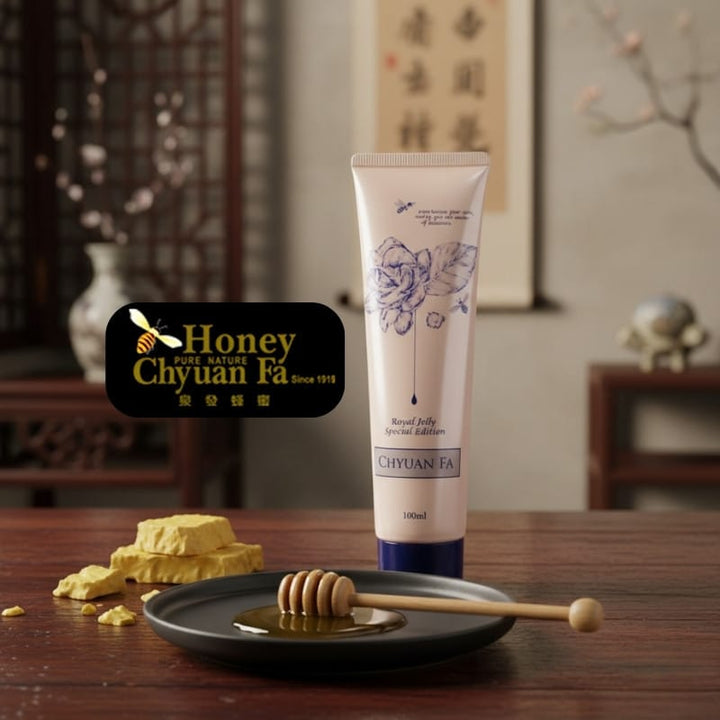 Chyuan Fa Lotion, Cream & Scrubs Chyuan Fa Taiwan Royal Jelly Hand & Foot Cream - Lakshmi 100ml Chyuan Fa Taiwan Royal Jelly Hand & Foot Cream - Lakshmi 100ml