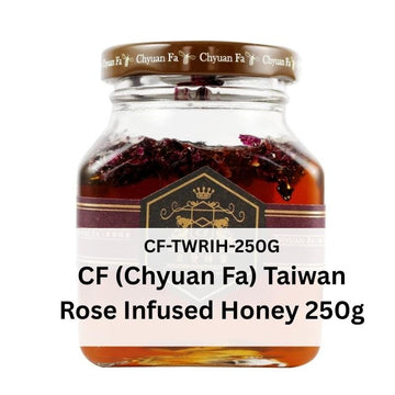 Chyuan Fa Honey & Maple Syrup Rose Infused Honey Chyuan Fa Taiwan Wildflower | Rose Infused | Osmanthus Infused | Frankincense Honey 250g Chyuan Fa Taiwan Wildflower | Rose Infused | Osmanthus Infused | Frank