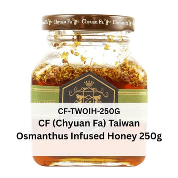 Chyuan Fa Honey & Maple Syrup Osmanthus Infused Chyuan Fa Taiwan Wildflower | Rose Infused | Osmanthus Infused | Frankincense Honey 250g Chyuan Fa Taiwan Wildflower | Rose Infused | Osmanthus Infused | Frank