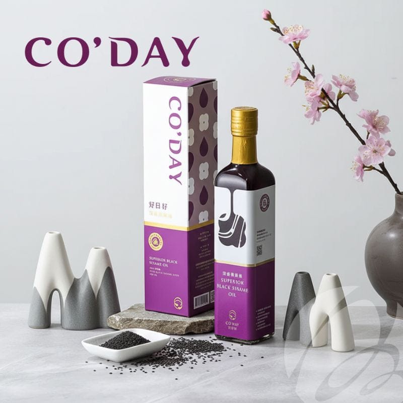 CO'DAY Sauce CO'DAY Premium Black Sesame Oil 250ml CO'DAY Premium Black Sesame Oil 250ml