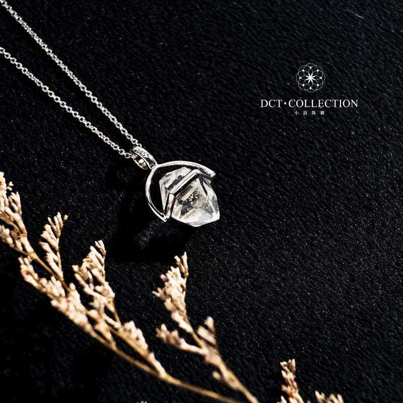 DCT Necklaces DCT Herkimer Diamond Pendant (New York) Focus & Clarity | Energy Emplification DCT Herkimer Diamond Pendant (New York) Focus & Clarity | Energy Empli