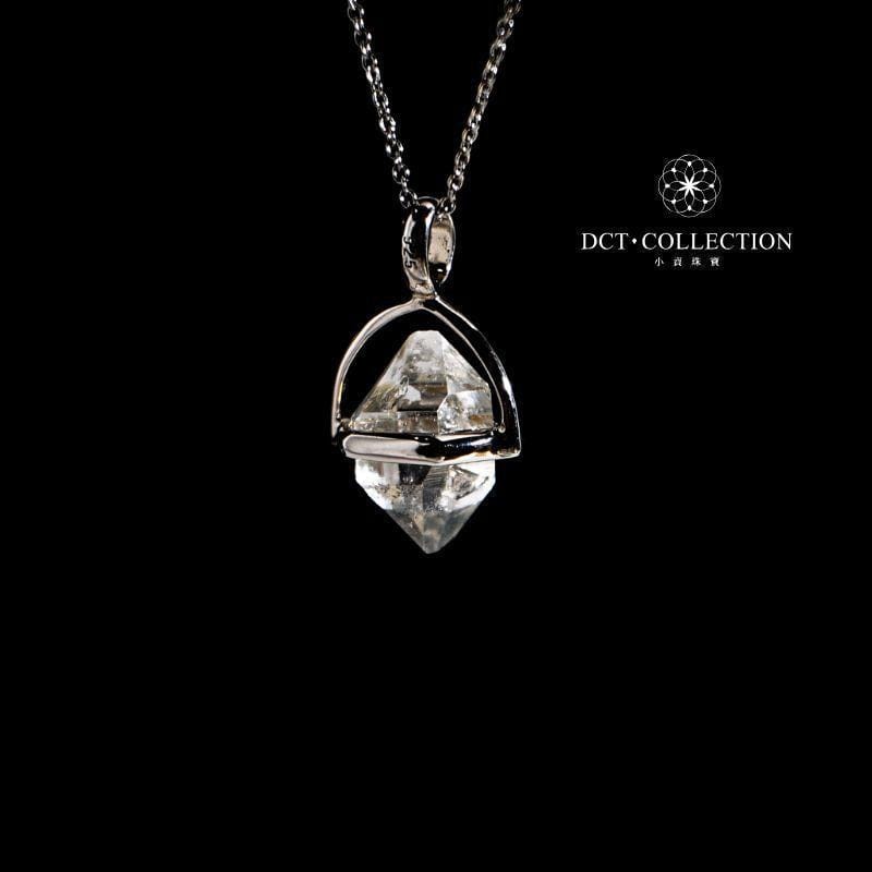 DCT Necklaces DCT Herkimer Diamond Pendant (New York) Focus & Clarity | Energy Emplification DCT Herkimer Diamond Pendant (New York) Focus & Clarity | Energy Empli