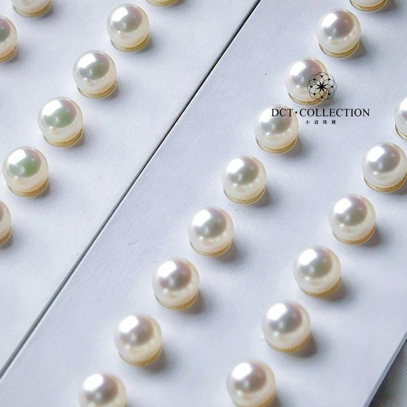 DCT Pearl Rings DCT Japanese Akoya Natural Pearl Earrings DCT Japanese Akoya Natural Pearl Earrings