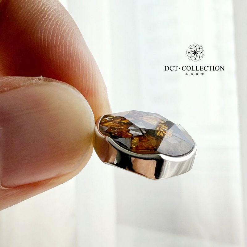 DCT Natural Crystal Decorations DCT Pallasite Meteorite｜A Gentle Protective Gift from the Cosmos DCT Pallasite Meteorite｜A Gentle Protective Gift from the Cosmos