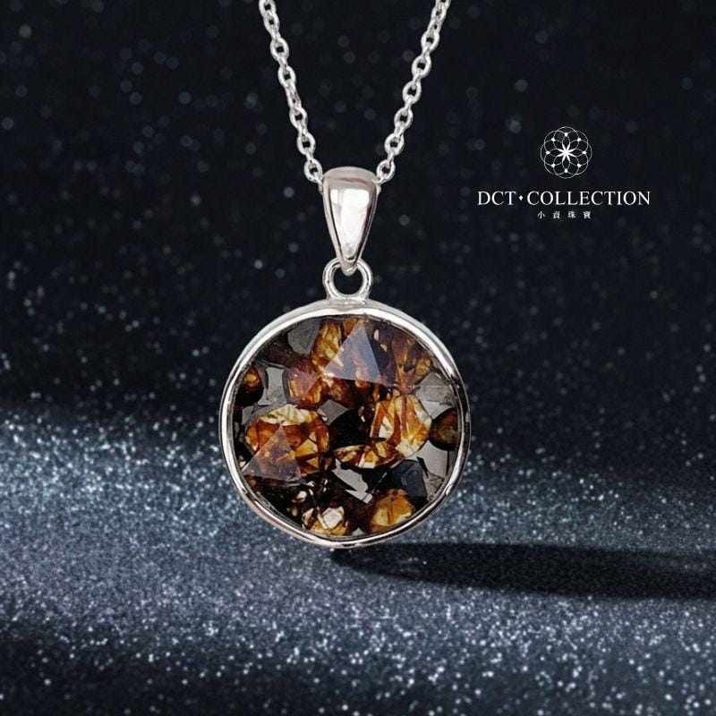 DCT Natural Crystal Decorations DCT Pallasite Meteorite｜A Gentle Protective Gift from the Cosmos DCT Pallasite Meteorite｜A Gentle Protective Gift from the Cosmos