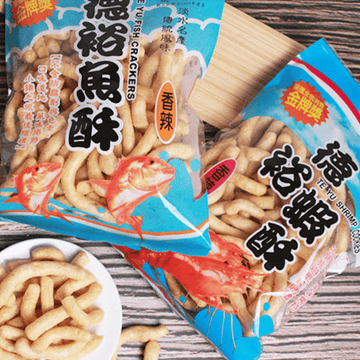 Deyu Dansui Chips & Crisps Deyu Dansui Fish / Prawn Crackers 150g Original / Spicy Snack- Direct from Taiwan Deyu Dansui Fish / Prawn Crackers 150g Original / Spicy Snack- Direct 