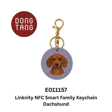 Dong Tang woodcraft Dachshund Linknity NFC Smart Family Keychain – Dog Series Linknity NFC Smart Family Keychain – Dog Series