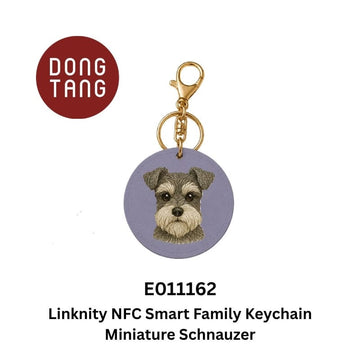 Dong Tang woodcraft Miniature Schnauzer Linknity NFC Smart Family Keychain – Dog Series Linknity NFC Smart Family Keychain – Dog Series