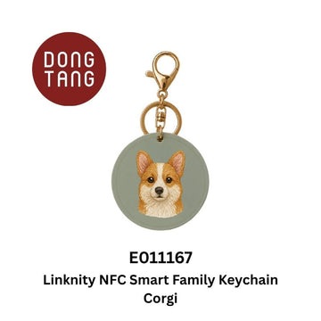 Dong Tang woodcraft Corgi Linknity NFC Smart Family Keychain – Dog Series Linknity NFC Smart Family Keychain – Dog Series