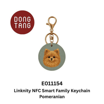 Dong Tang woodcraft Pomeranian Linknity NFC Smart Family Keychain – Dog Series Linknity NFC Smart Family Keychain – Dog Series