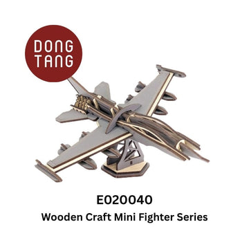 Dong Tang woodcraft Fighter Series Wooden Craft Mini Marine Ship Aircraft Series Wooden Craft Mini Marine Ship Aircraft Series
